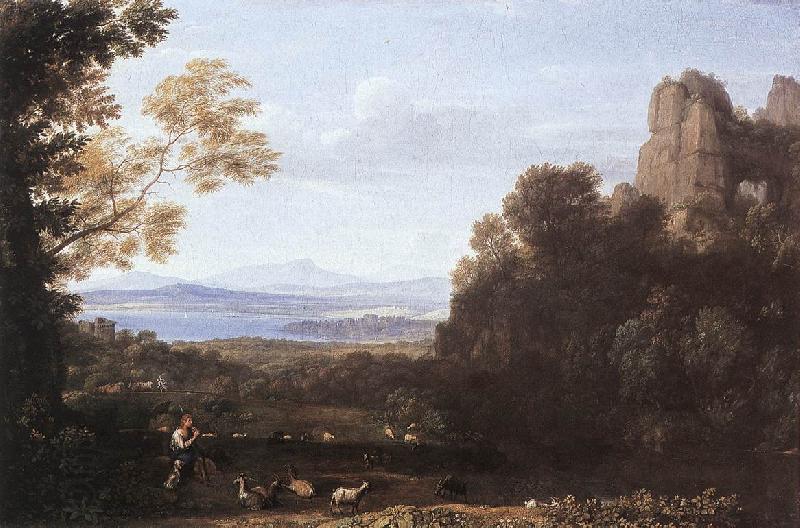 Claude Lorrain Landscape with Apollo and Mercury China oil painting art